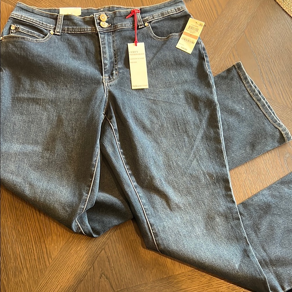 Style & Co. Blue Boot Cut Jeans Classic Denim
